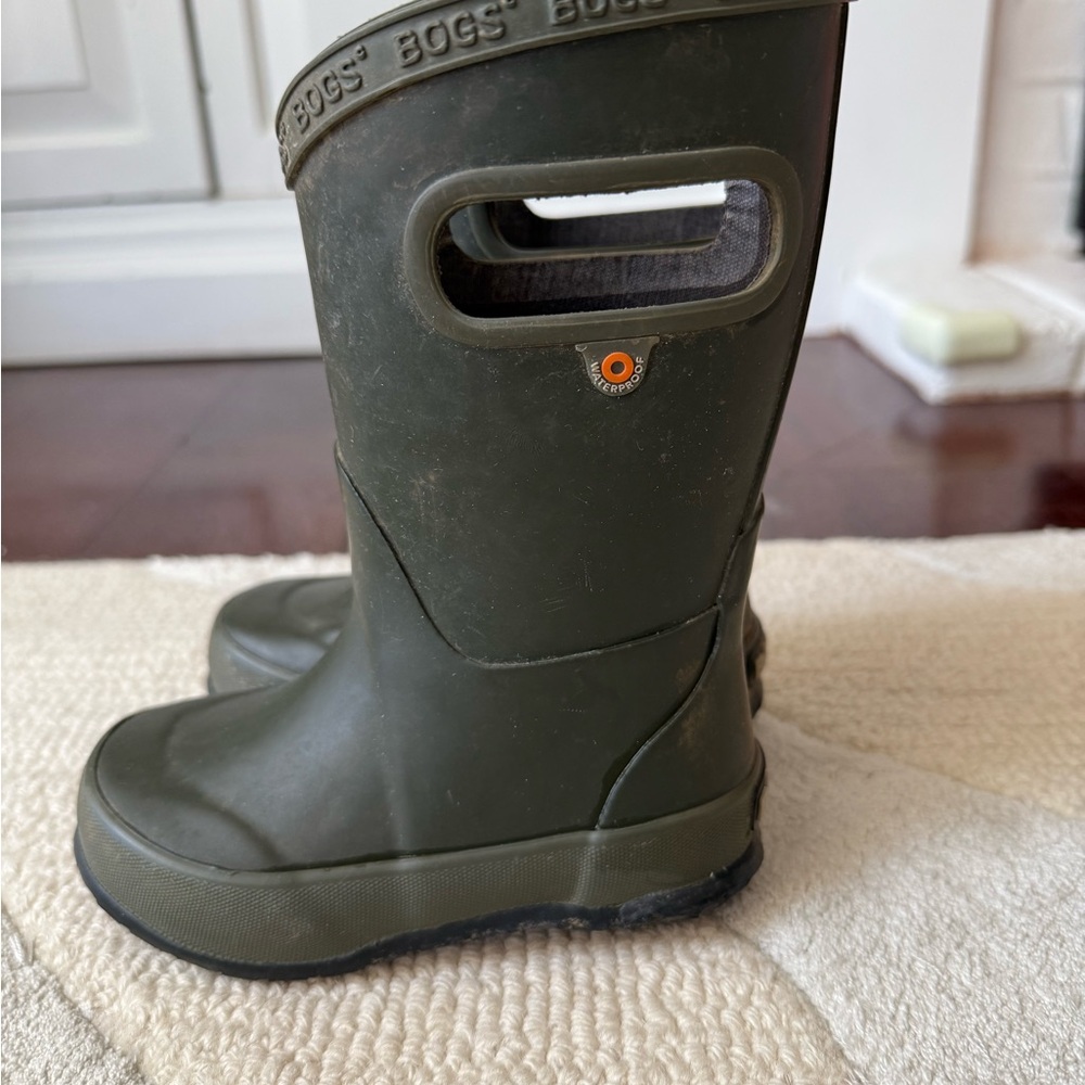 Bogs Green Rubber Boots